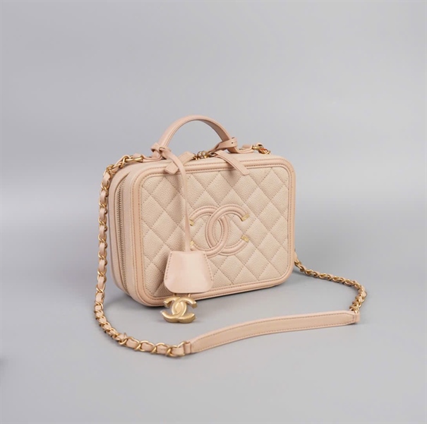 Túi Chanel vanity màu nude size 20 - 27317211 (HC) +