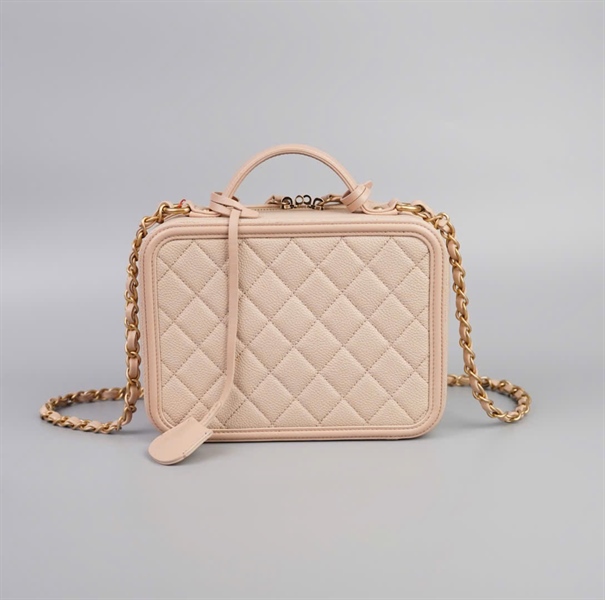 Túi Chanel vanity màu nude size 20 - 27317211 (HC) +