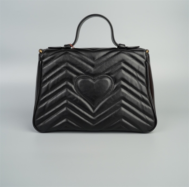 Túi GG handle marmont đen size 27 (TB)+