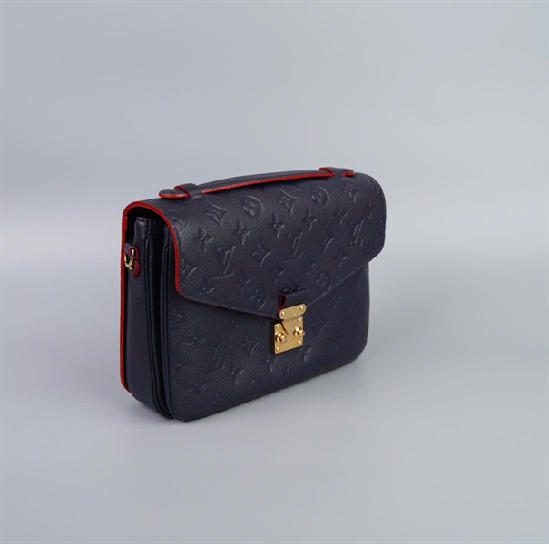 Túi LV mestis hoa xanh đen size 24 (HC) +