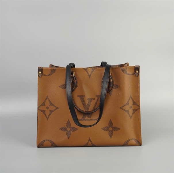 Túi LV onthego hoa nâu size 34 (LM4220) (HC) +