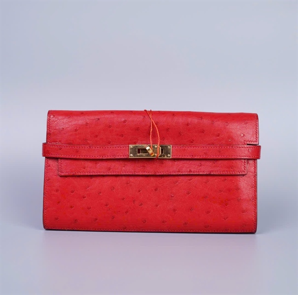 Ví Hermes đỏ (TB) +