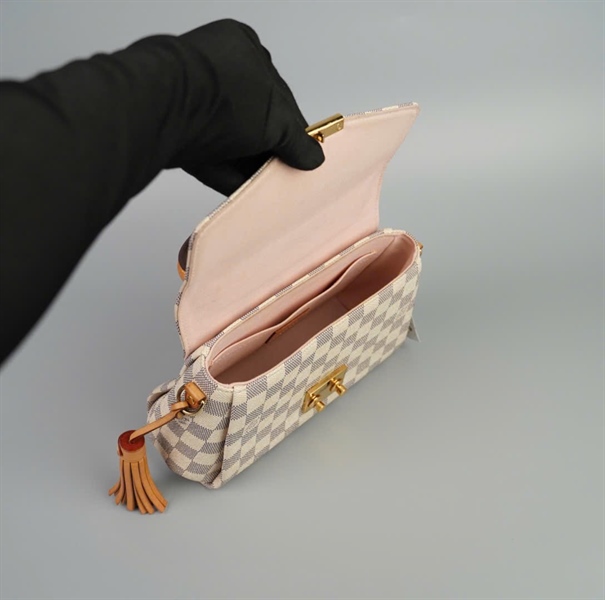 Túi LV Cluny ô vuông xám size 23 (HC) +