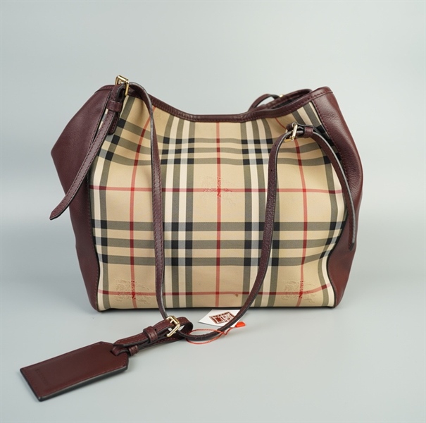 Túi BBR sọc phối da tím size 30 (TB) +