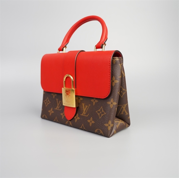 Túi LV hoa nâu nắp đỏ size 20 (LN) +