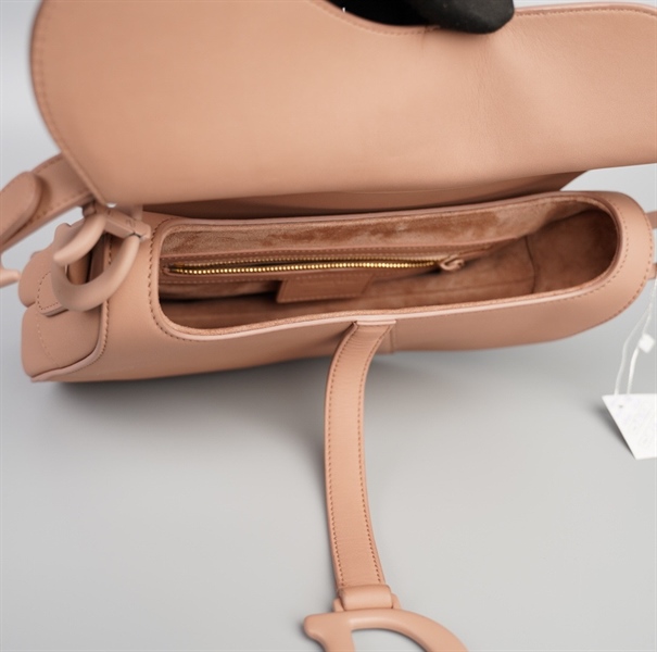 Túi Dior yên ngựa màu nude (LN) +