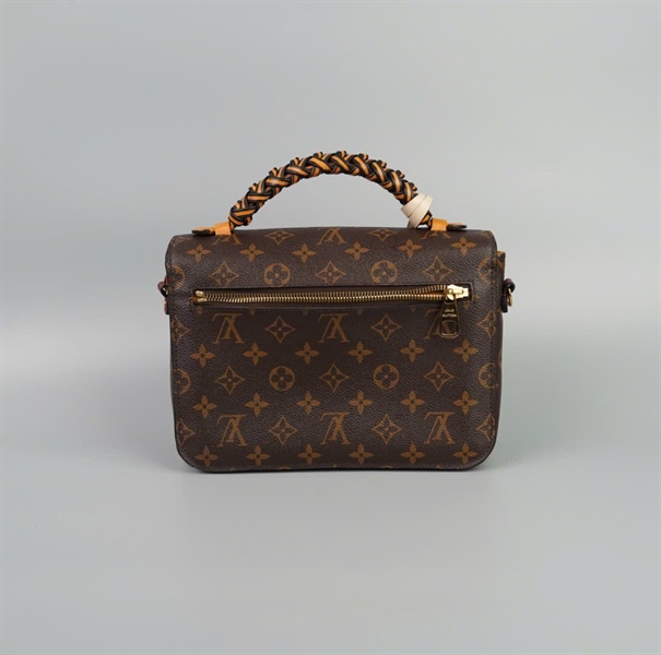 Túi LV metis hoa nâu quai đan chéo (HC) size 24 +