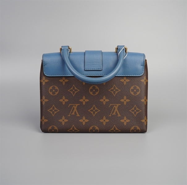 Túi LV hoa nâu nắp xanh size 20 (LN) +