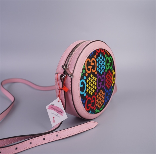 Túi GG tròn hồng size 18 KG+