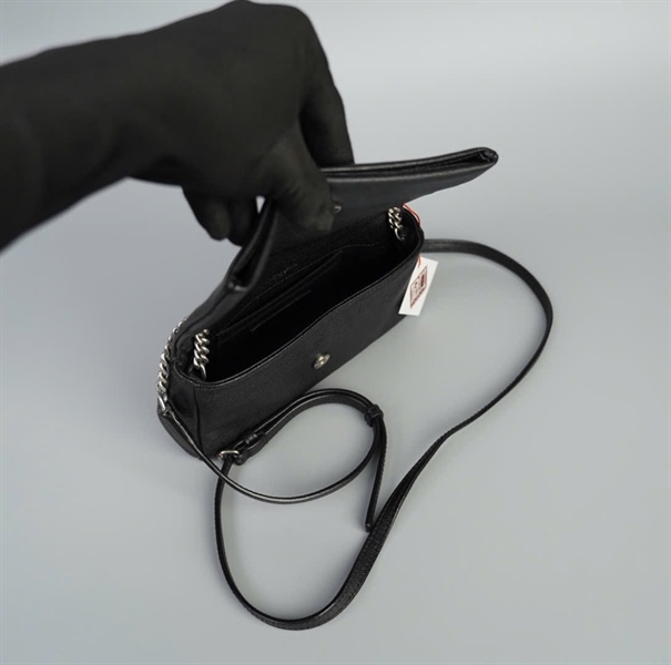 Túi YSL đen size 17 (TB) +