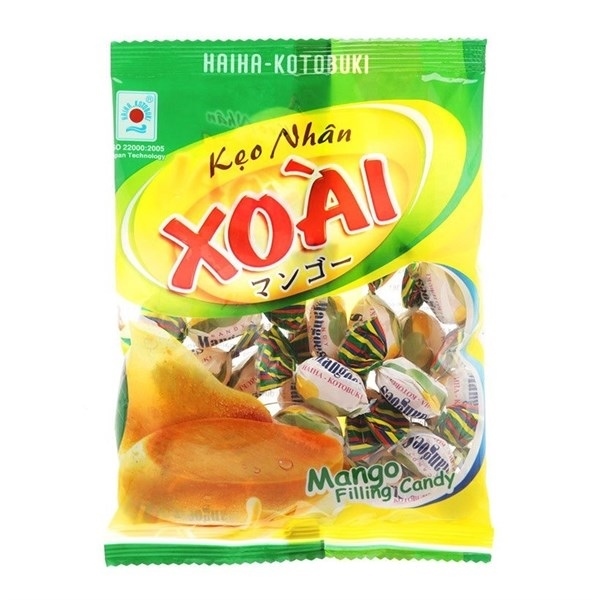 Kẹo nhân xoài Hải Hà -Kotobuki gói 95g