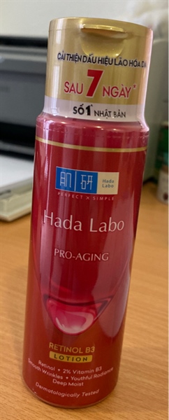 Dung dịch dưỡng cải thiện lão hóa da (Hada Labo Pro-Aging Retinol B3 Lotion) 170ml - Rohto VN
