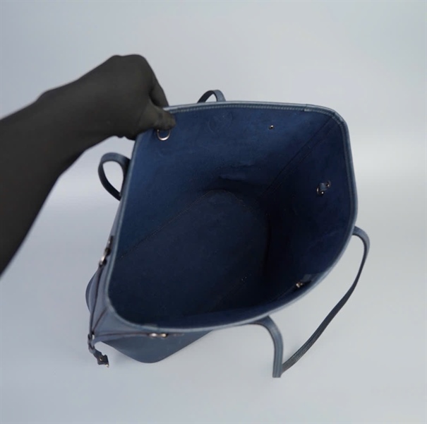 Túi LV neverfull vân xanh size 32 KG+