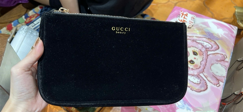 Túi GG nhung đen (PN) +
