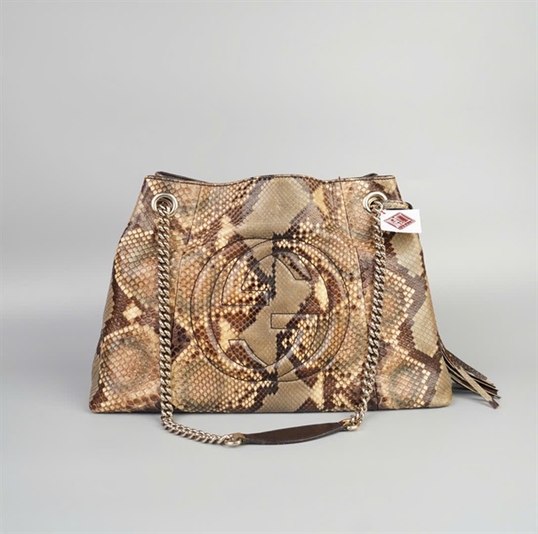 Túi GG da trăn có lót from size 36 KG+