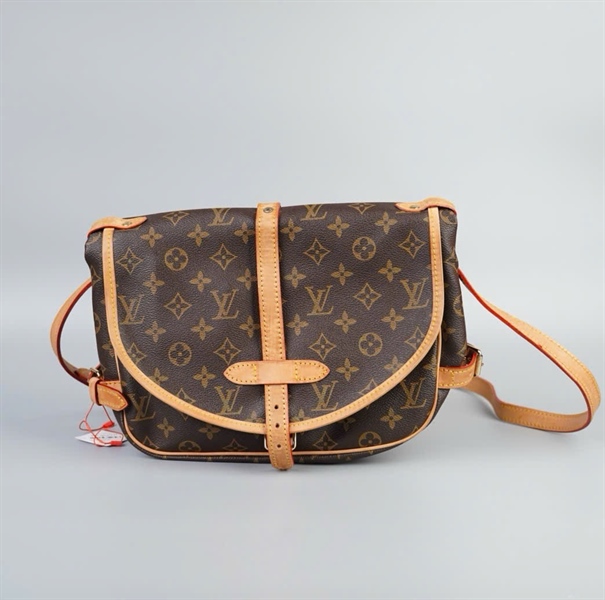 Túi LV hoa nâu viền vàng size 30 KG++