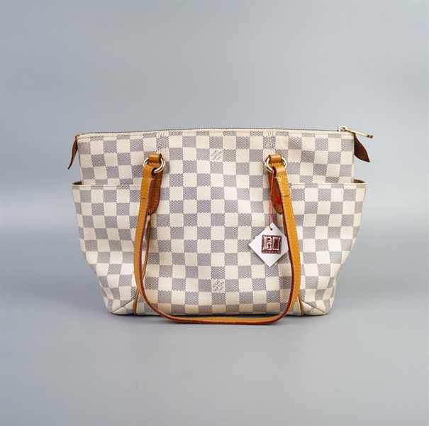 Túi LV ô vuông xám size 28 KG+