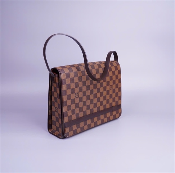 Túi LV đeo chéo ô vuông nâu size 28 KG+