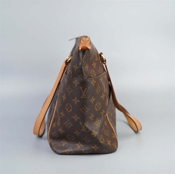 Túi LV hoa nâu 2 túi hông size 33 KG+