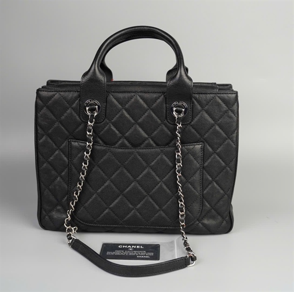 Túi Chanel tote đen 2527784 size 30 KG+