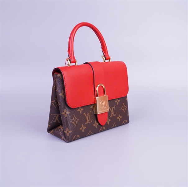Túi LV hoa nâu nắp đỏ size 20 (HC) +