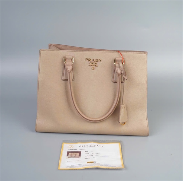 Túi Prada màu nude size 30 KG+