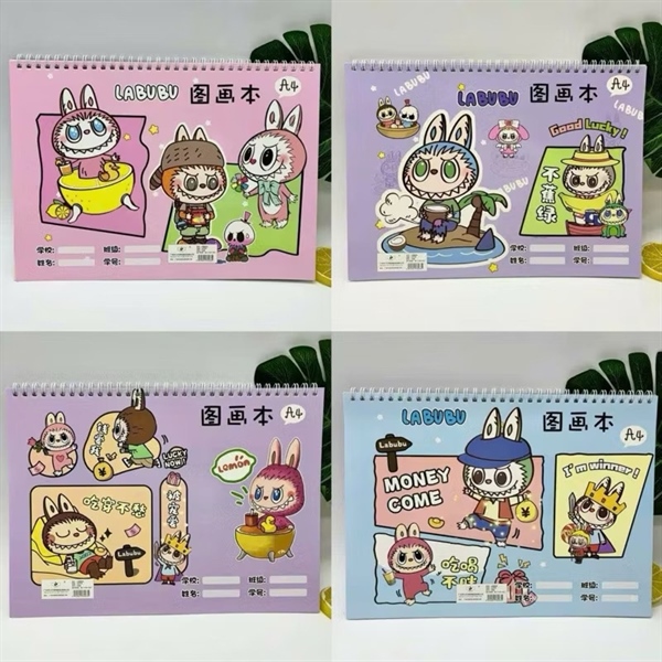 Vở Vẽ Lò Xo A4 Hoạt Hình