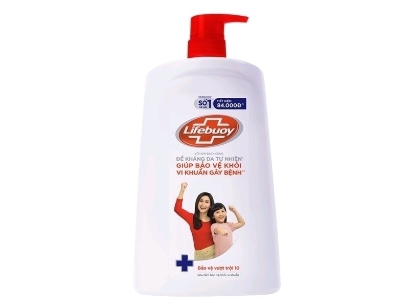 SỮA TẮM LIFEBUOY BẢO VỆ VƯỢT TRỘI ĐỎ CHAI =ĐẠI /164.9 GIÁ MỚI 189.5K
