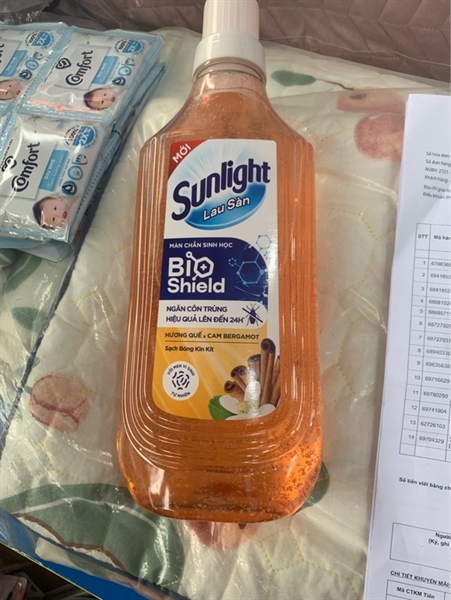 NƯỚC LAU SÀN SUNLIGHT HƯƠNG QUẾ 1kg