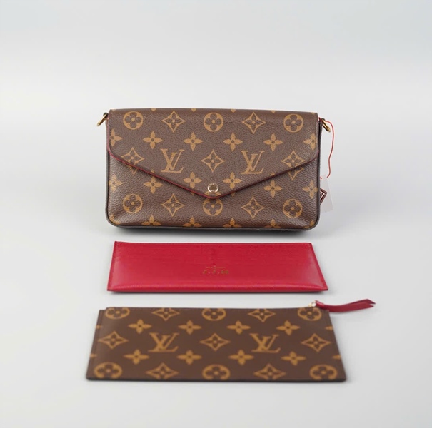 Túi LV hoa nâu (set 2) size 20 KG+