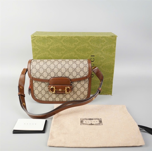 Túi GG 1955 nâu size 24 +