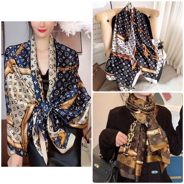 Khăn lụa voan silk chữ nhật 90x1,8m 799 (dtdx)