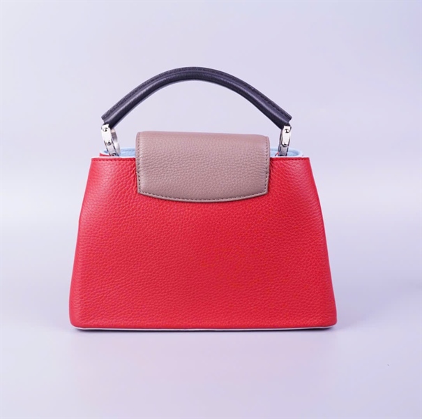 Túi LV capu đỏ lòng xanh 26cm KG+