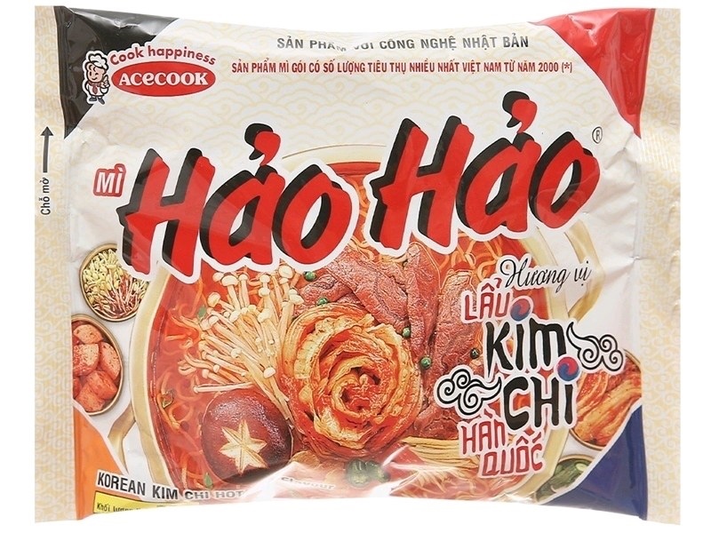 Mỳ Hảo Hảo Hương Lẩu Kim Chi Hàn Quốc 75G