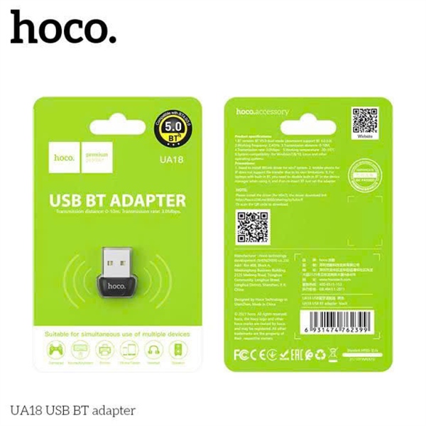 Bộ thu phát Bluetooth HOCO UA18/ UA18