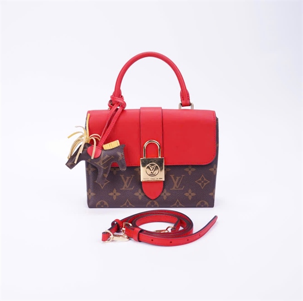 Túi LV locky nắp đỏ sz 20cm (HC)+