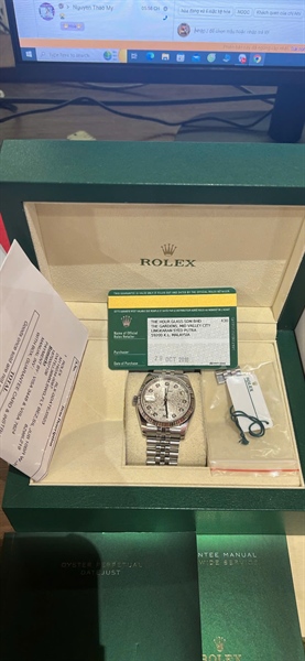 Đồng hồ Rolex bạc +