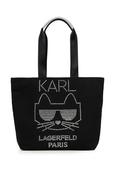 Túi Karl Lagerfeld đen hình mèo (PN)+