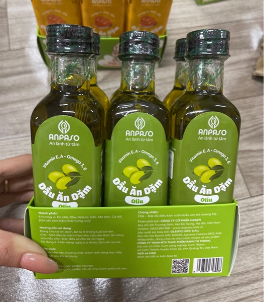 Dầu ăn dặm oliu