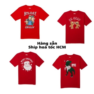 P43 Áo thun Noel đỏ