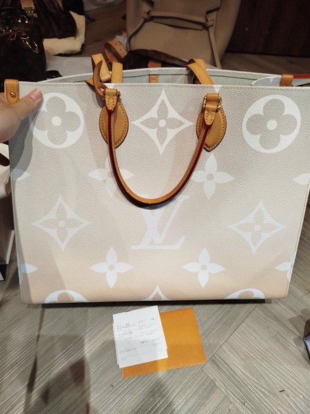 Túi LV onthego màu cam ombre sz GM (HC)+