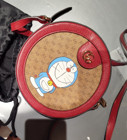 Túi GG tròn Doraemon size 18 +