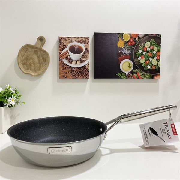 Chảo chống dính inox liền khối Elmich Trimax CZ EL3835 size 20cm
