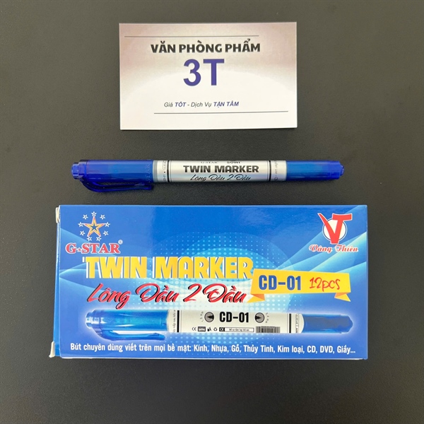 Bút lông dầu đầu nhỏ G-STAR CD-01