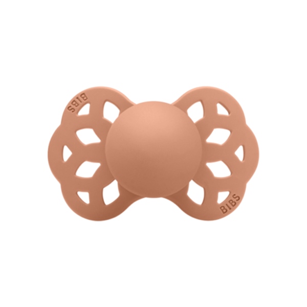 Ty ngậm núm dẹt Silicone BIBS Infinity