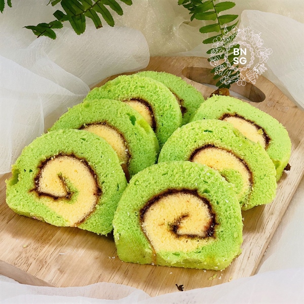 Bông lan cuộn lá dứa BNSG 270g