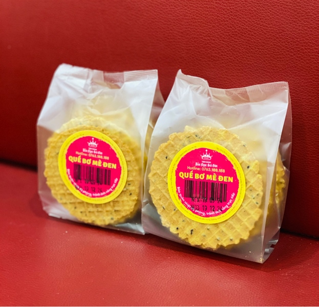 BÁNH QUẾ BƠ MÈ ĐEN BNSG 70G