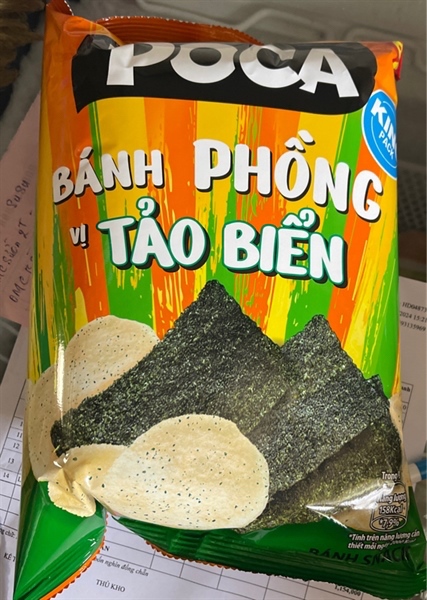 Poca bánh phồng vị tảo biển 58g