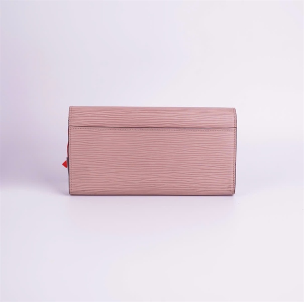 Ví LV vân hồng nude +