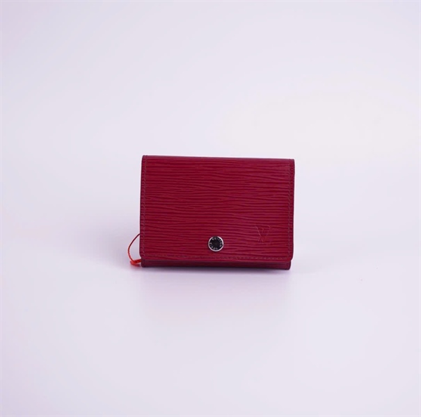 Ví LV gập 2 vân đỏ +
